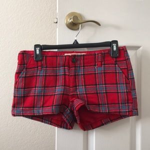 Plaid Shorts